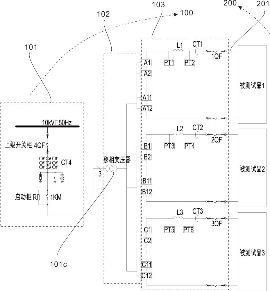 一种交流试验系统