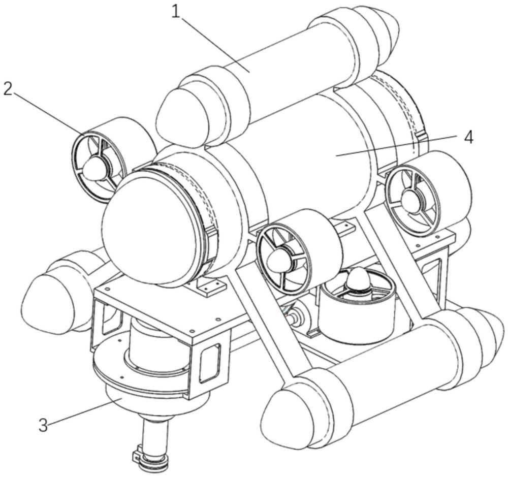 一种水下智能建造机器人