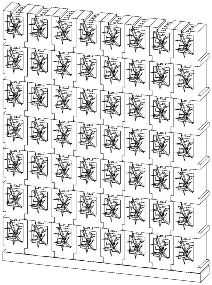 一种互嵌式砌筑型立体绿化模块