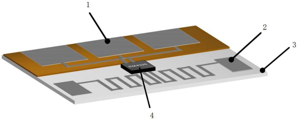 一种锡基钙钛矿太阳能电池供电的RFID电子标签