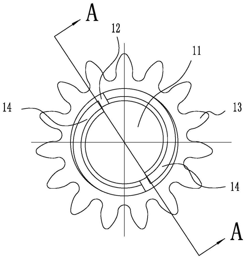 摩擦轮、中心轮组件及机芯结构