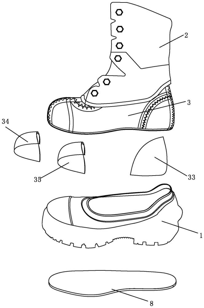 防水袜套壳子功能鞋及其制造方法