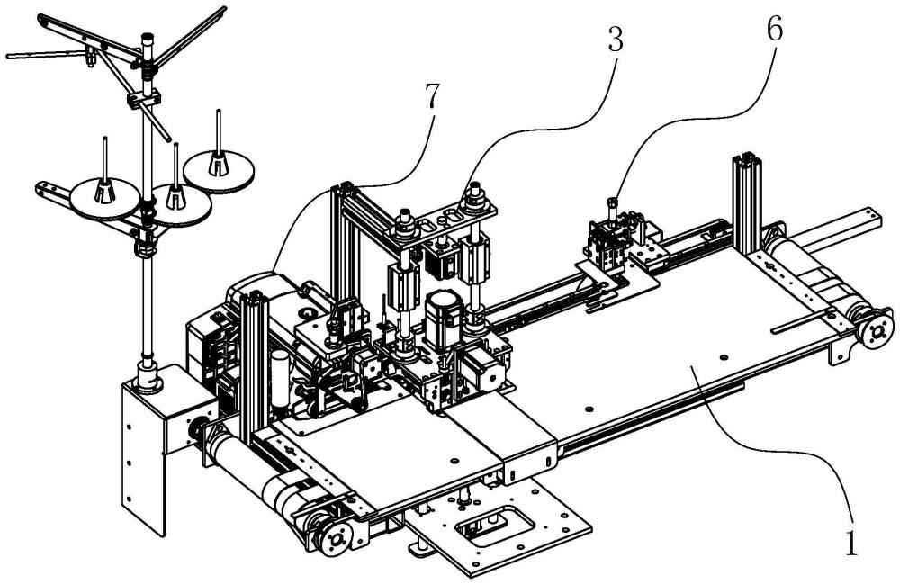 一种自动拼缝机的转向轮纠偏装置