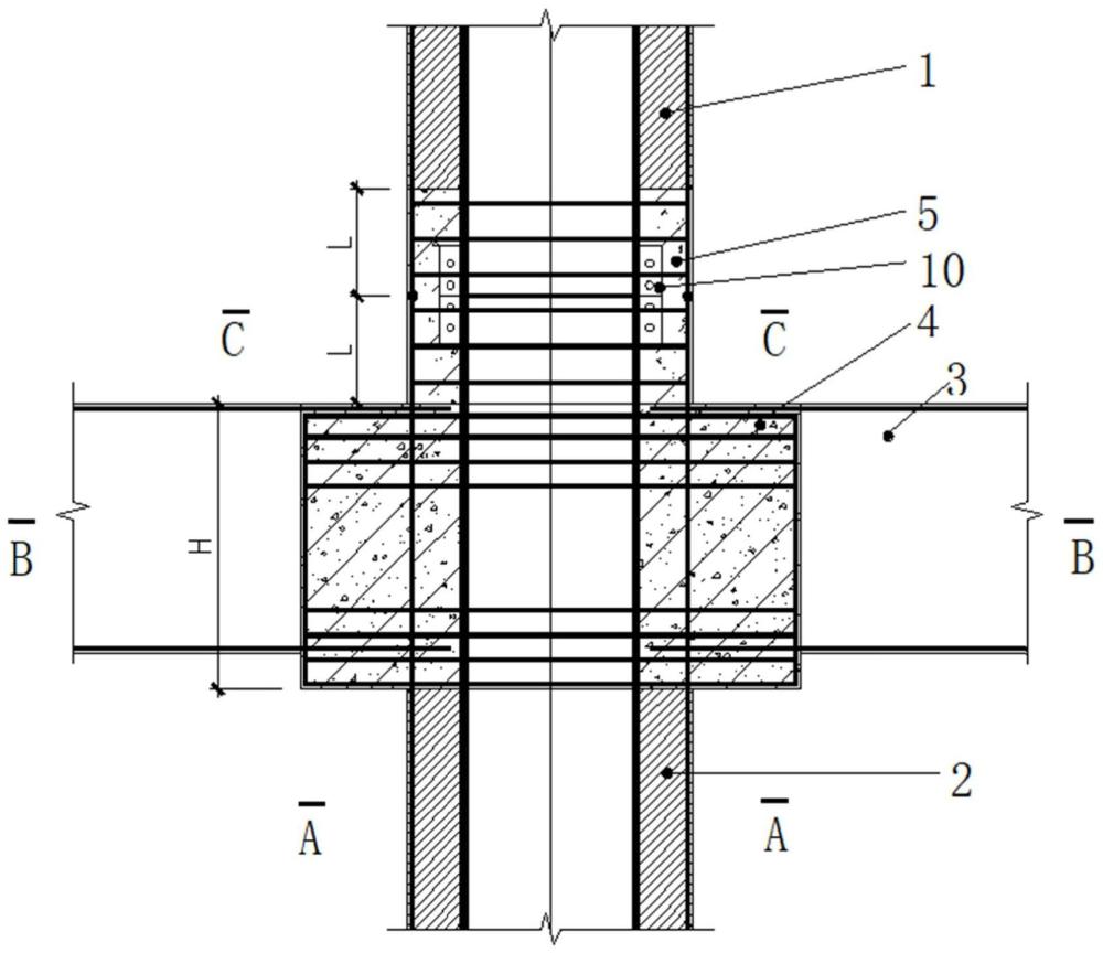 钢管混凝土加劲混合结构柱、柱梁连接节点及施工方法