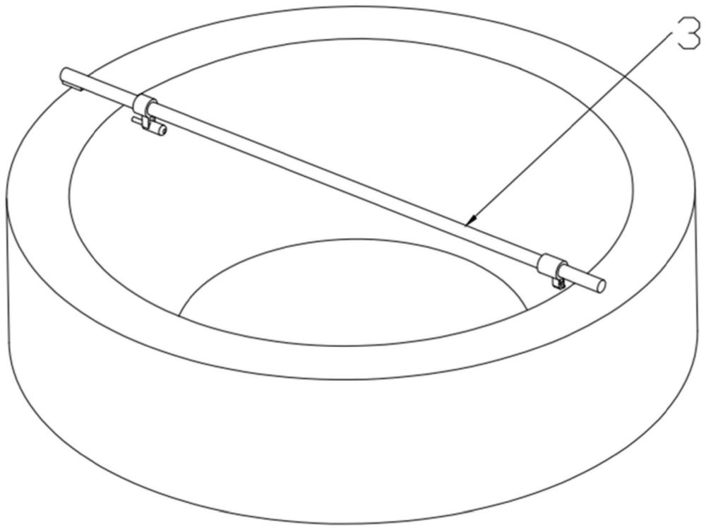 一种大直径圆锥轴承滚道直径的测量设备及方法