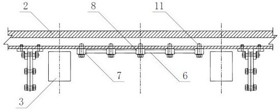 一种钢丝绳网阻尼减震伸缩装置