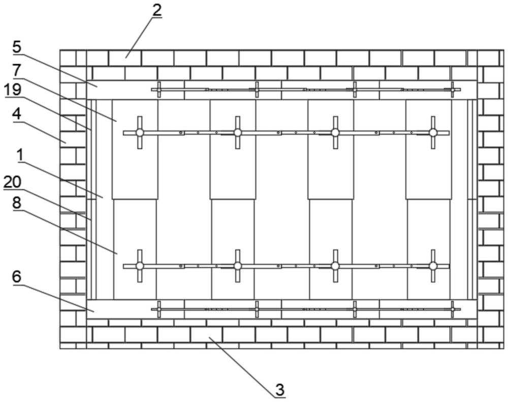 一种钢筋混凝土剪力墙的加固结构