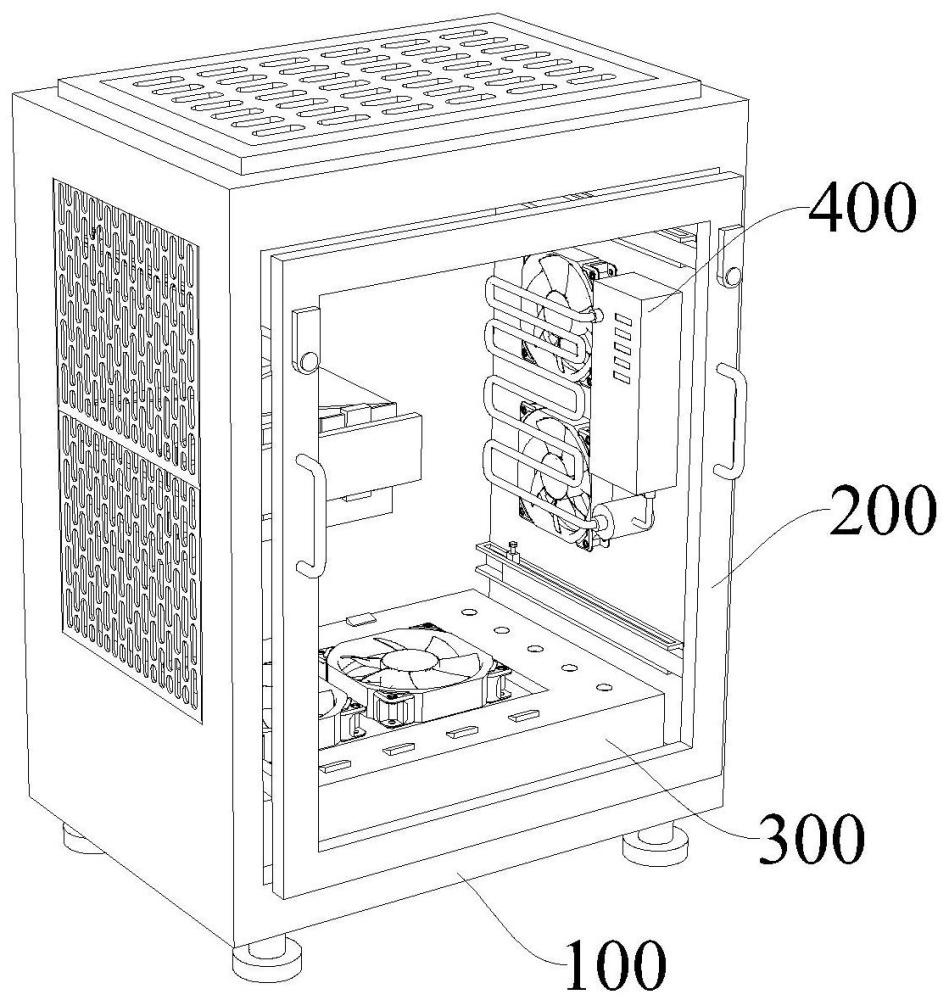 一种计算机硬件安装散热机箱装置