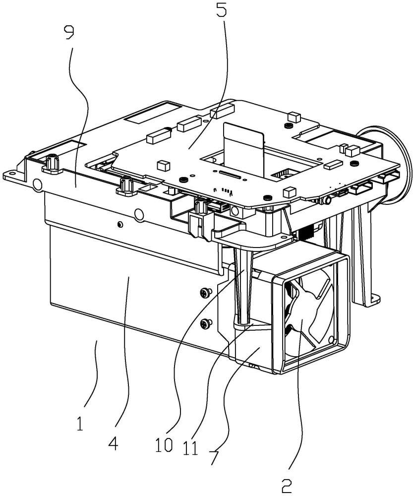投影仪散热系统