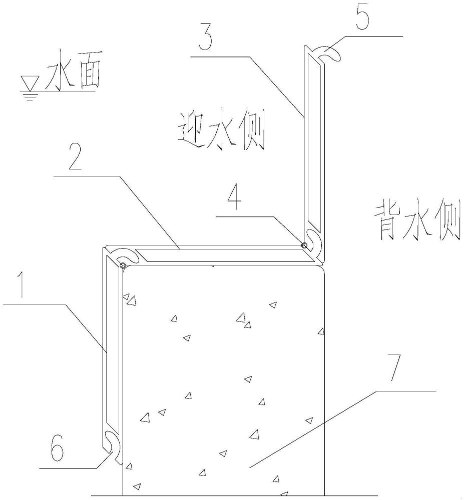 一种防汛组合挡板及安装方法和使用方法