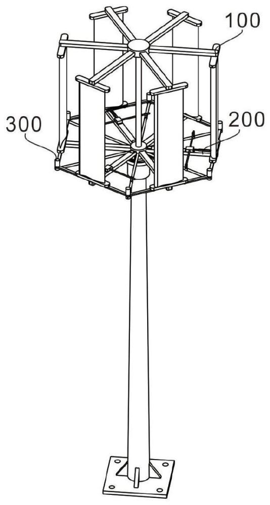 一种垂直轴风力发电机