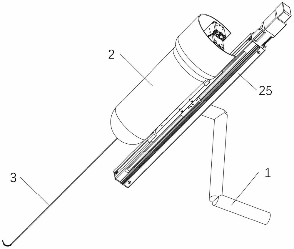 一种具有力感知功能柔性活检针机器人及其肺部导航方法