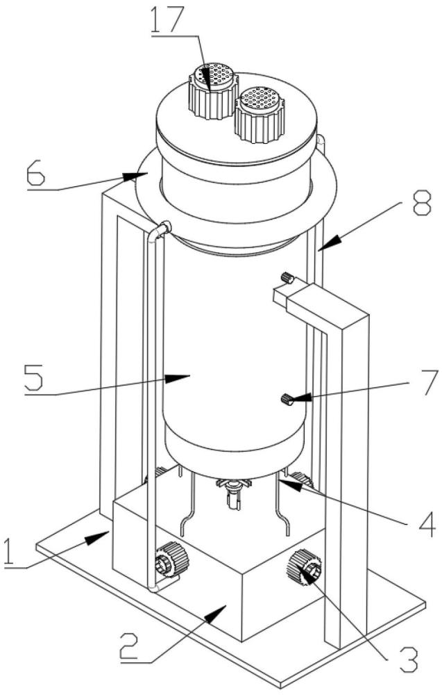 一种可循环使用壳程冷却水的闭式冷却塔装置