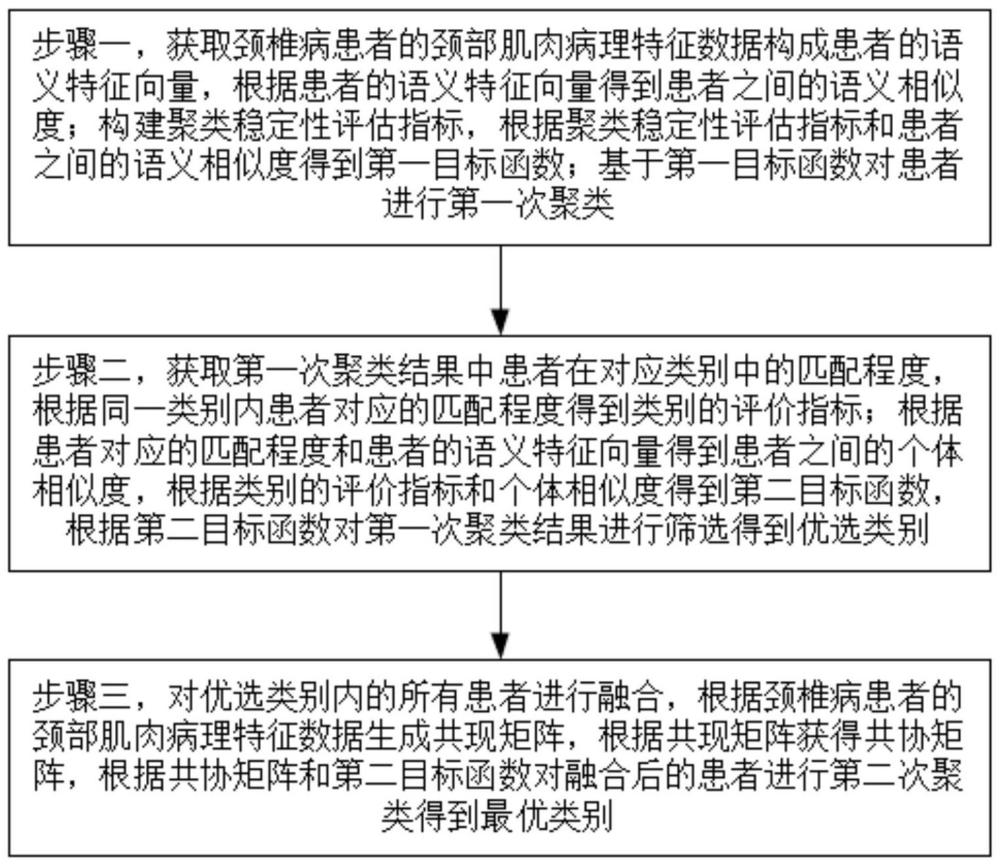 一种用于颈椎病病理信号的聚类集成方法