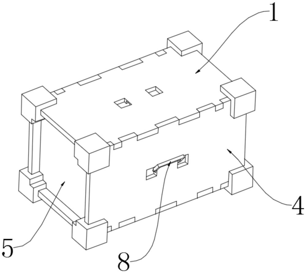 一种模块化运输包装箱及其组装和使用方法