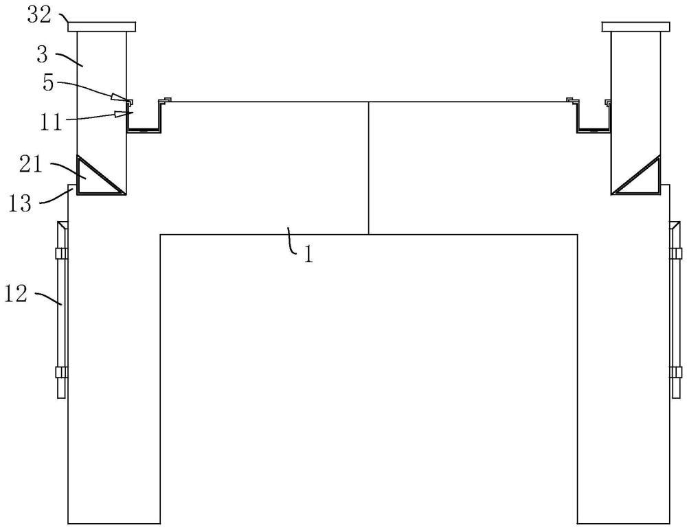 建筑屋面防渗漏结构