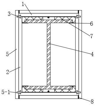 一种装配式钢柱隔声防火墙面组件及其安装方法