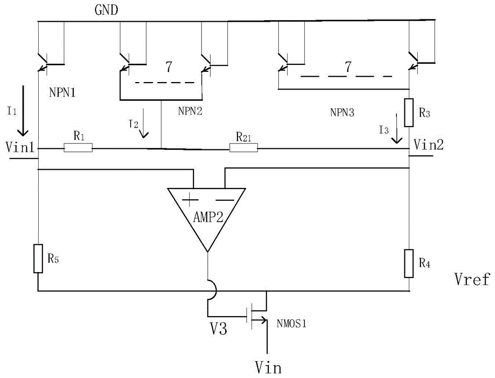 负相输出电压高电源抑制比的线性稳压器