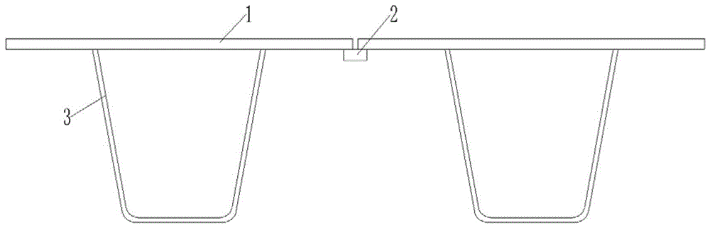 一种用于正交异性钢桥面板组焊定位的反向焊接马板技术