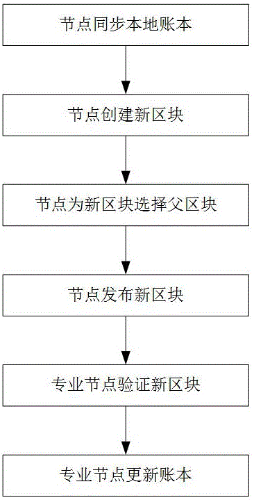 一种基于DAG结构的区块链系统及共识方法