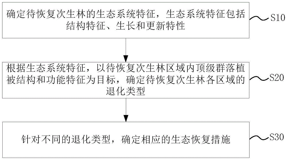 次生林生态功能恢复方法、效果评价指标体系构建方法