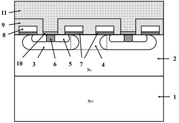 隔离栅碳化硅晶体管及其制备方法