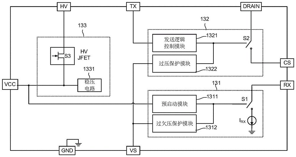 接口控制电路、控制方法及接口控制装置