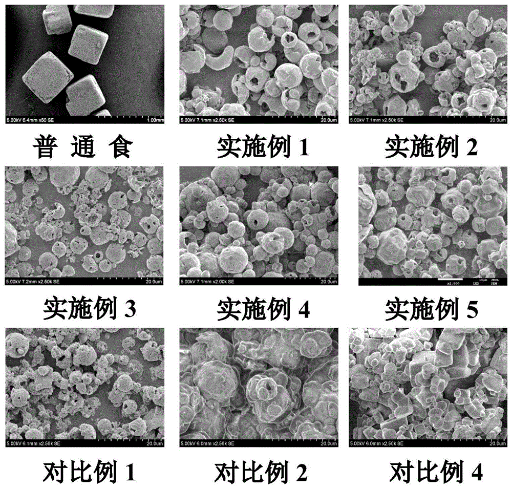 一种中空结构风味盐及其制备方法