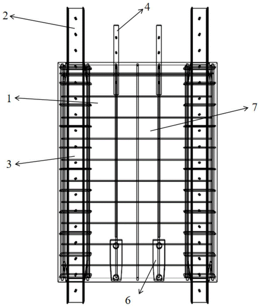 一种部分预制空腔剪力墙混合结构及施工方法及应用