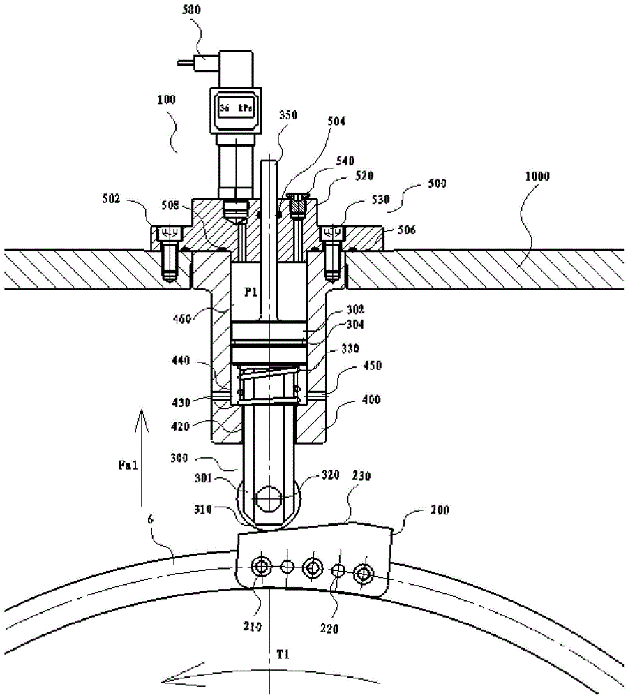 一种机械液压式离合器油拖力矩测量装置及测量方法