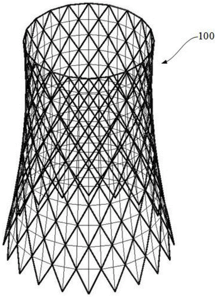 带有膜结构的钢结构冷却塔