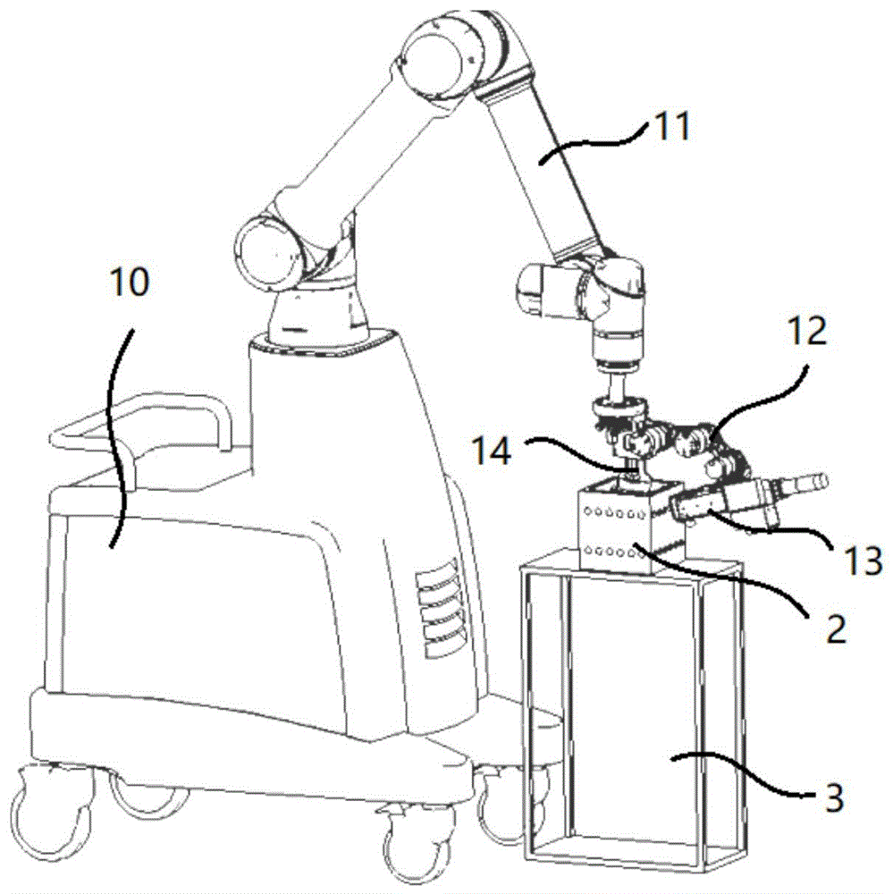 穿刺机器人使用标定装置进行手眼标定的方法
