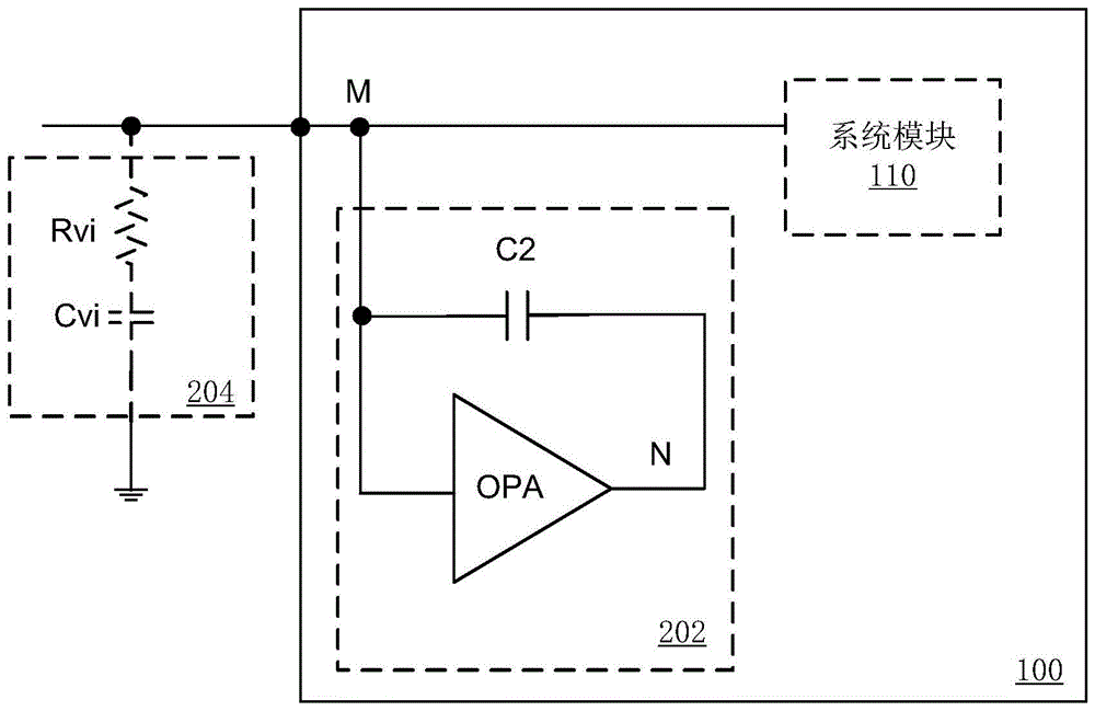 集成电路及其内置补偿模块