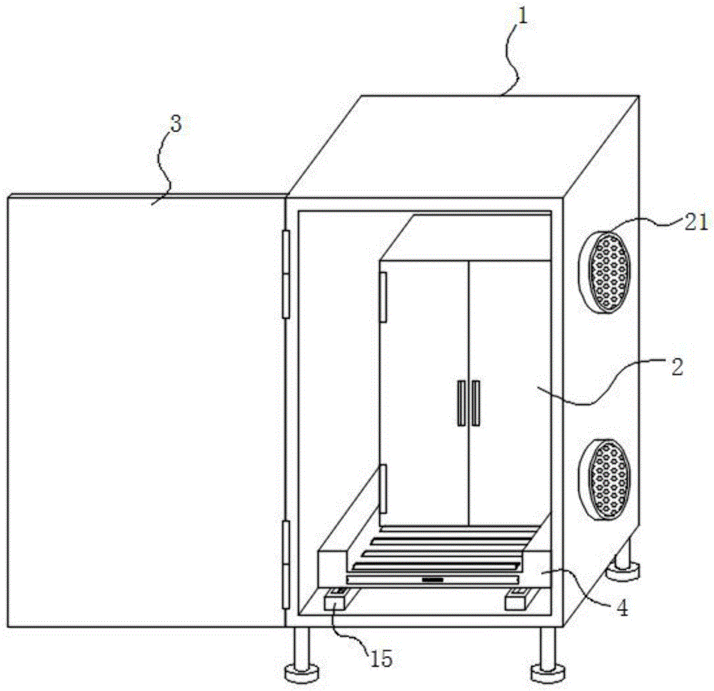 一种抽水蓄能电站电气柜隔离防护装置