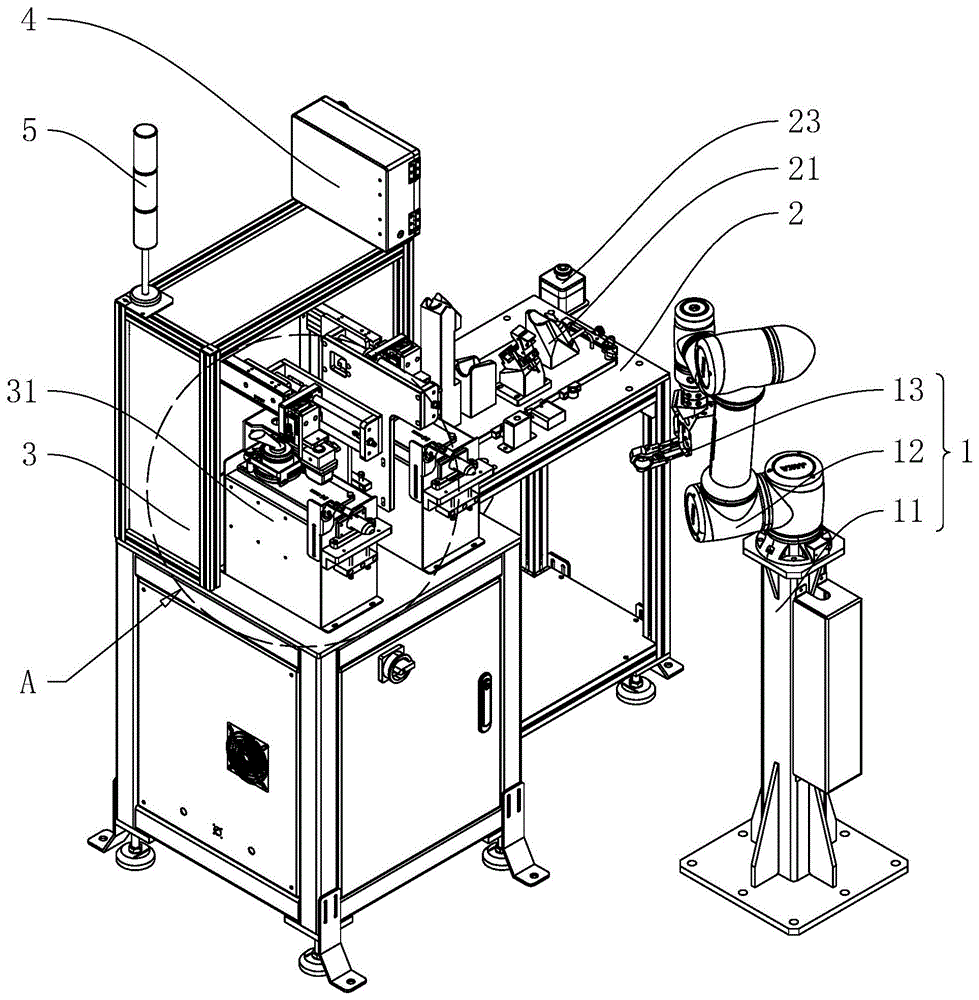 一种协作机器人标记自动印刷系统及方法