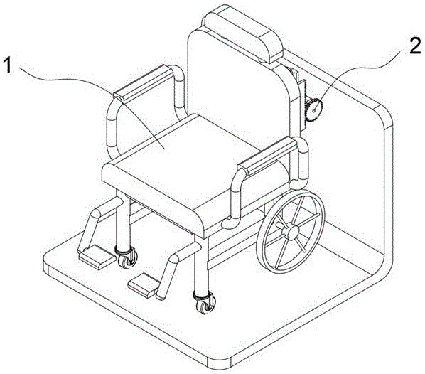 一种方便轮椅自主上下汽车的装置