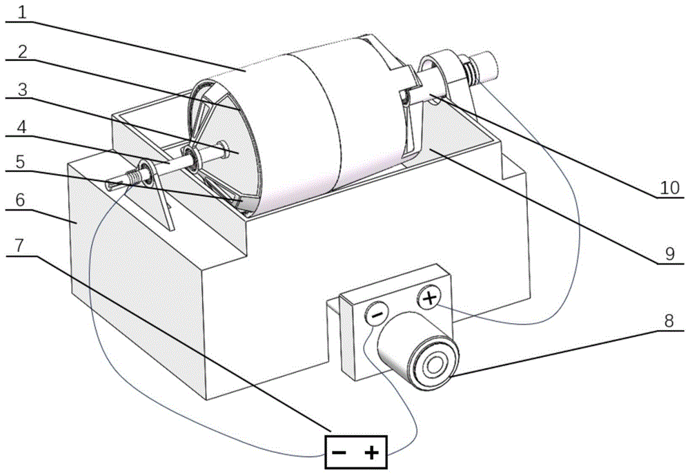 一种线阳极扫描电铸制备X射线反射镜系统