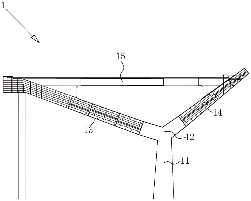 一种非对称空间线形Y型钢构及其安装方法