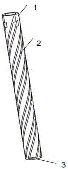 一种同时覆盖L波段和S波段的四频四臂螺旋圆极化套筒天线