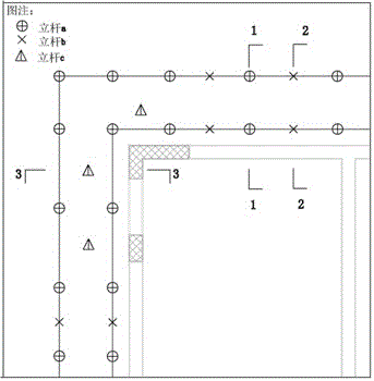 一种建筑物外伸挑檐的支撑架体施工工艺