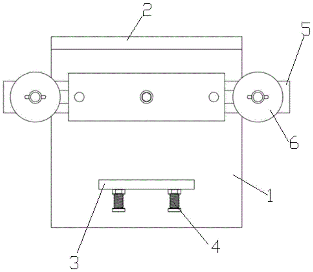 一种玻纤生产使用双股纱冷却器组装模具