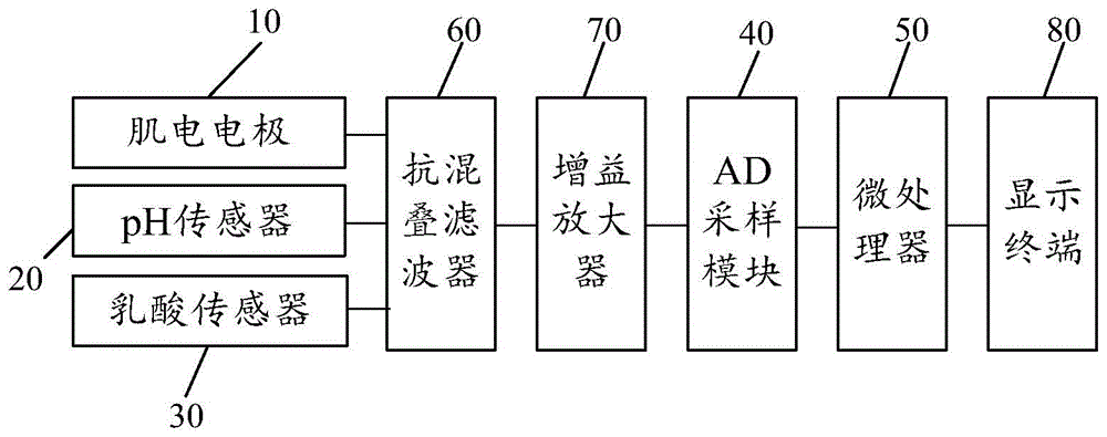 一种肌肉疲劳实时监测装置及方法