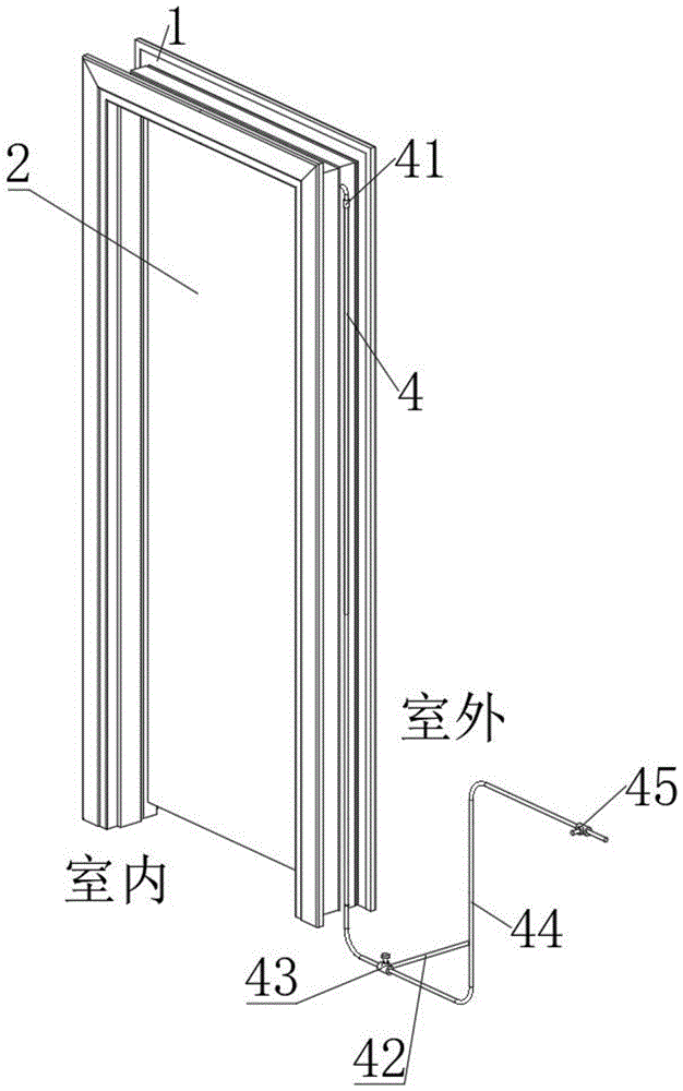 一种具有防火功能的智能门